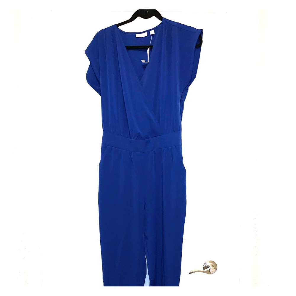 Royal Blue 1 piece pant Jumpsuit